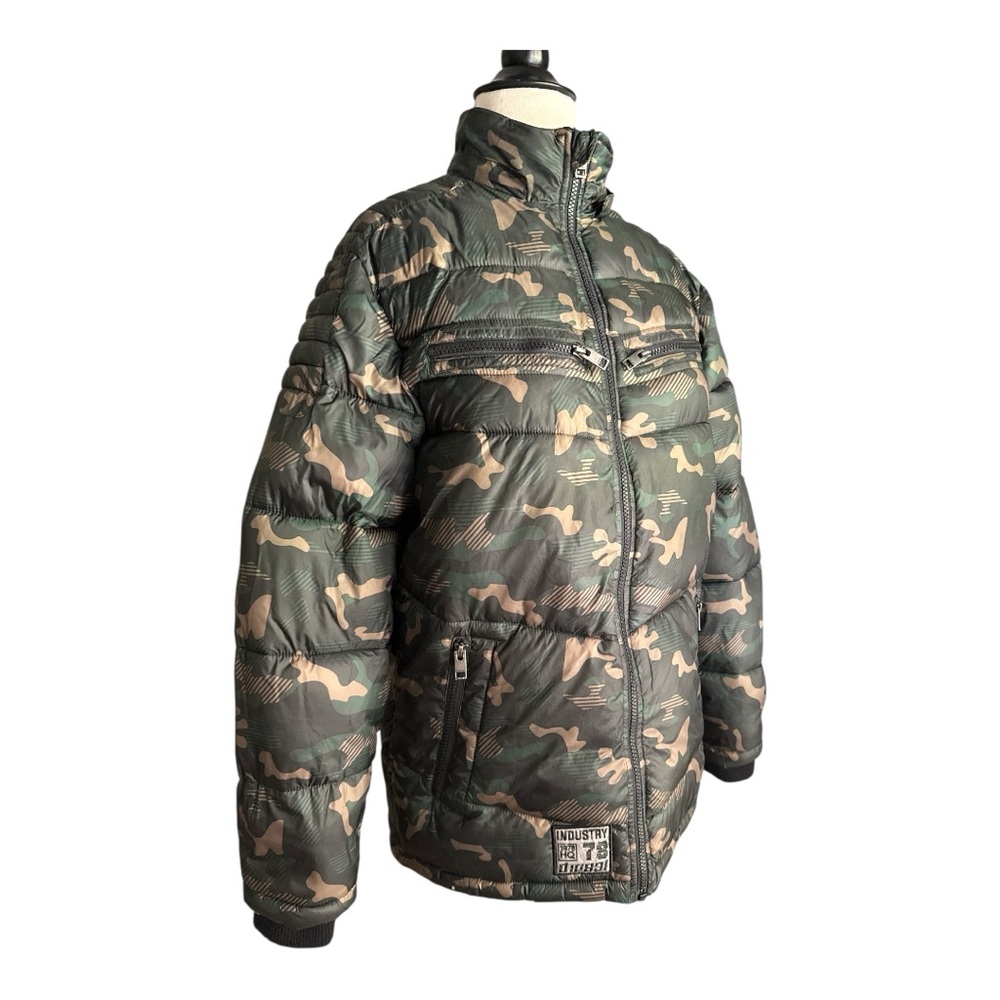 Diesel Youth Camouflage Jacket Size 16 –‎ No Hoodie –Minor Flaws–Military Style